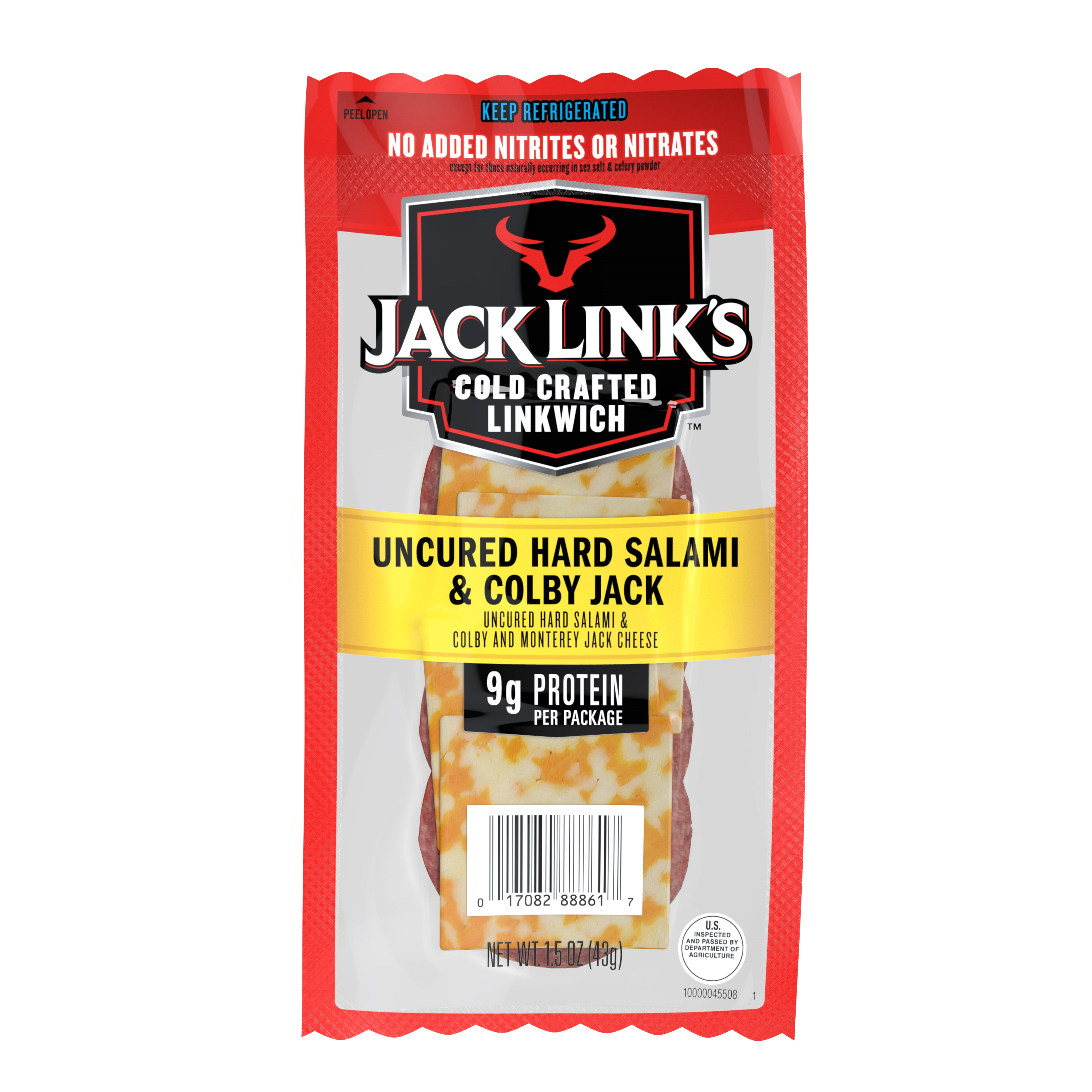 Cold Crafted Hard Salami Colby Jack | Protein Snack | Jack Link's