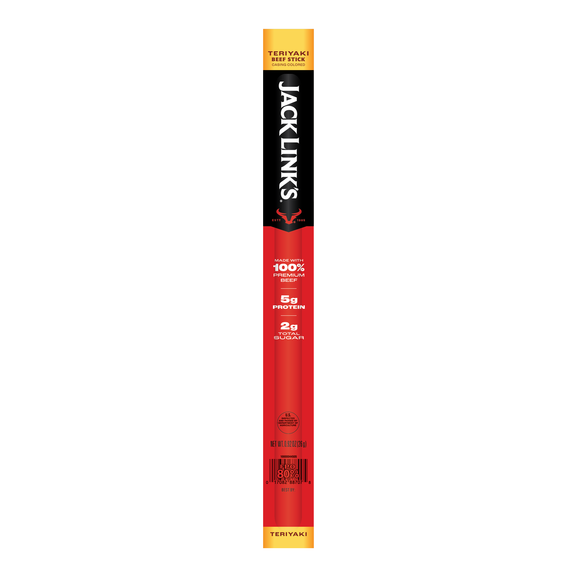 Teriyaki Beef Sticks | High Protein Snacks, Gluten-Free Snacks