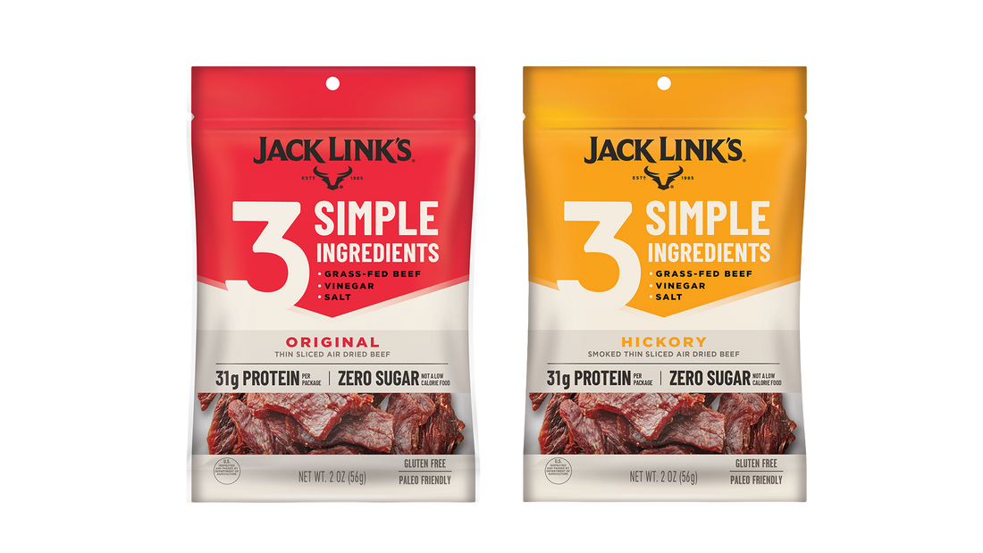 JACK LINK’S® Launches 3-Ingredient Line of Beef Sticks, Steaks and Slices