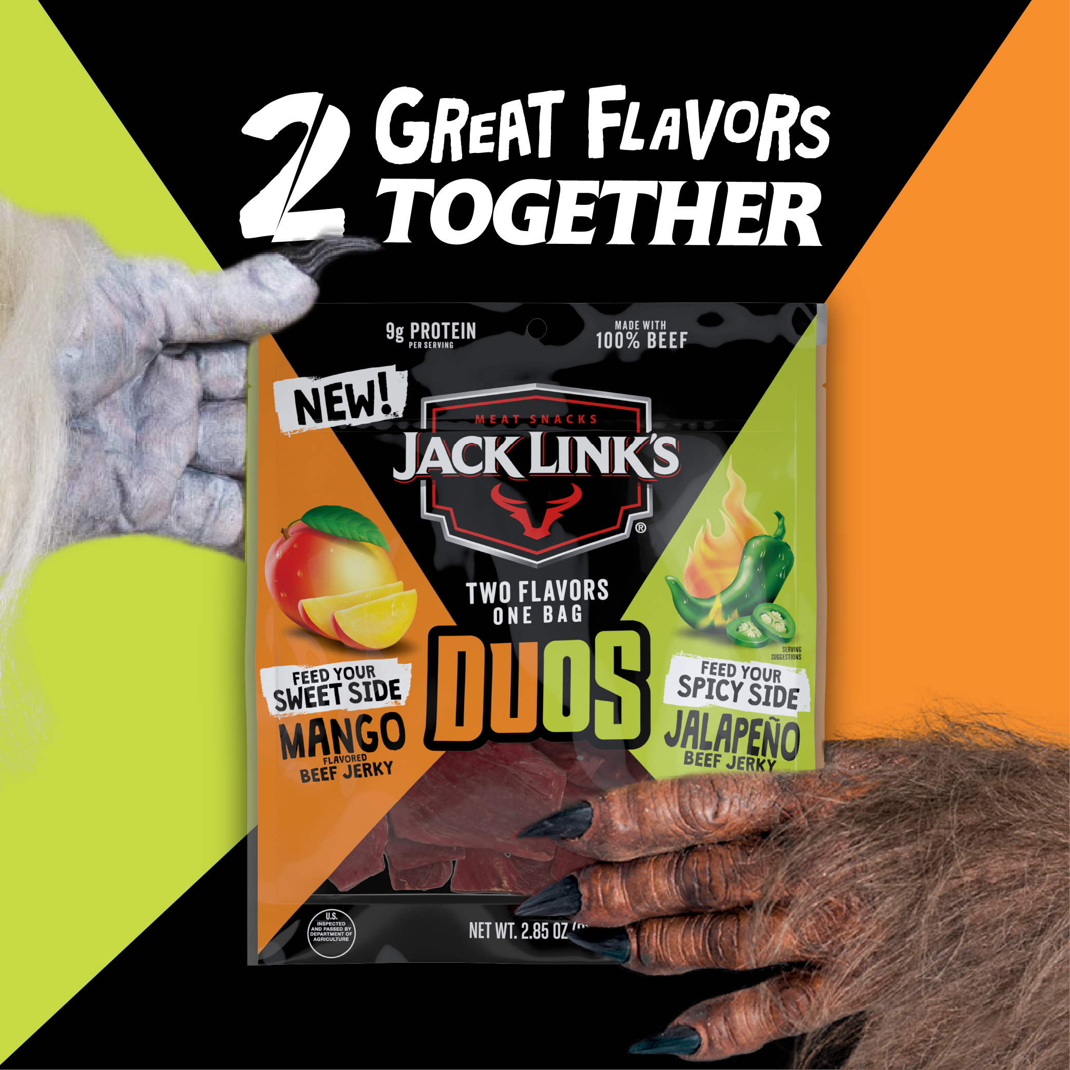 Jack Link's DUOS Mango & Jalapeno Beef Jerky