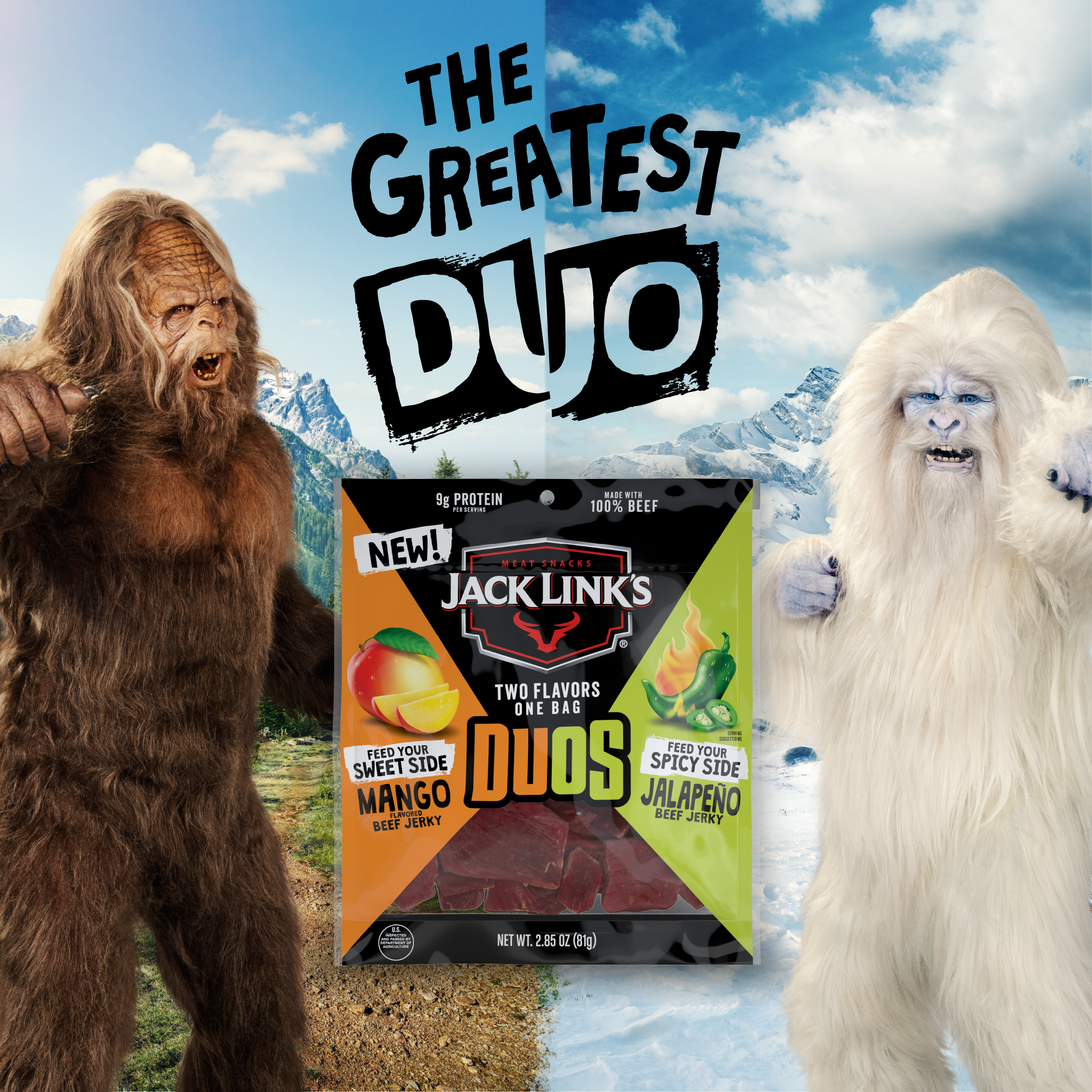 Jack Link's DUOS Mango & Jalapeno Beef Jerky