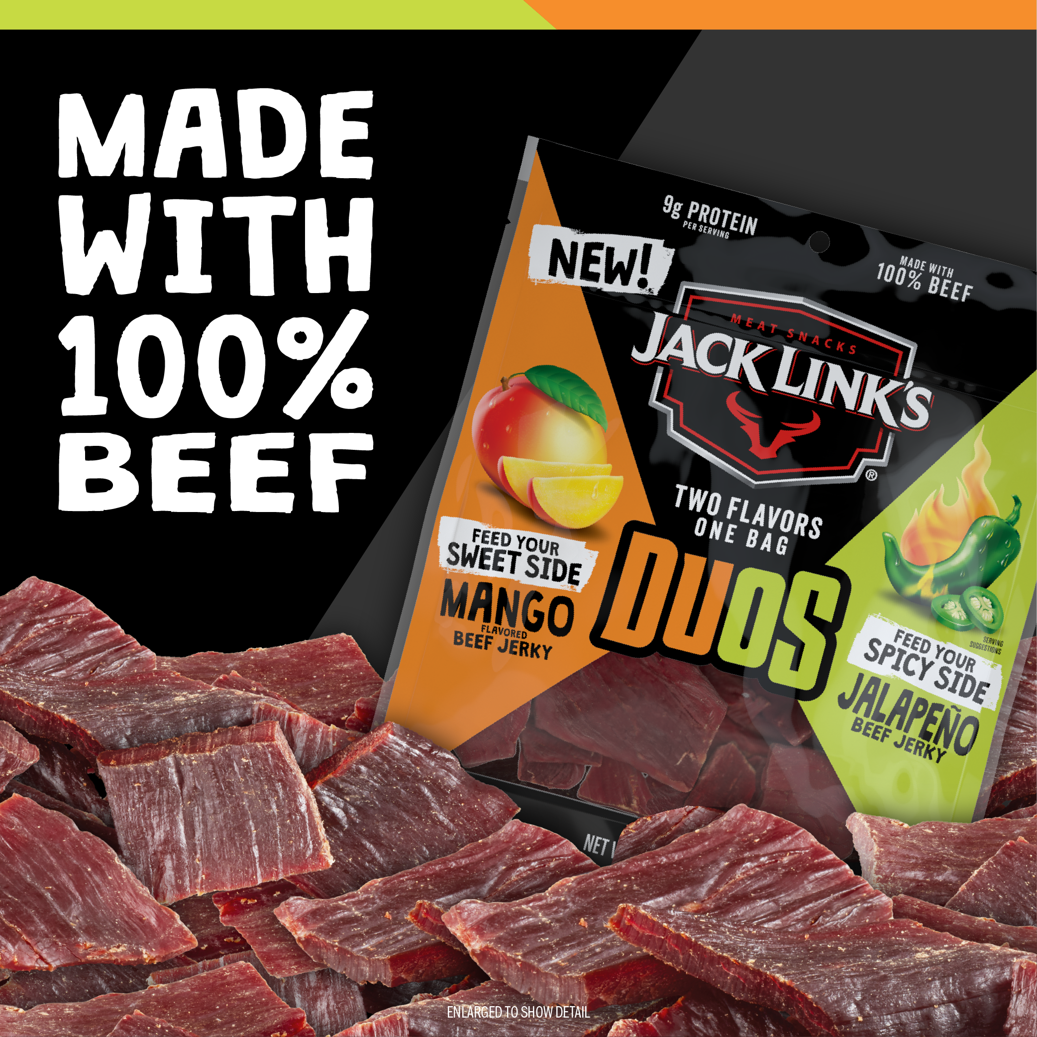 Jack Link's DUOS Mango & Jalapeno Beef Jerky