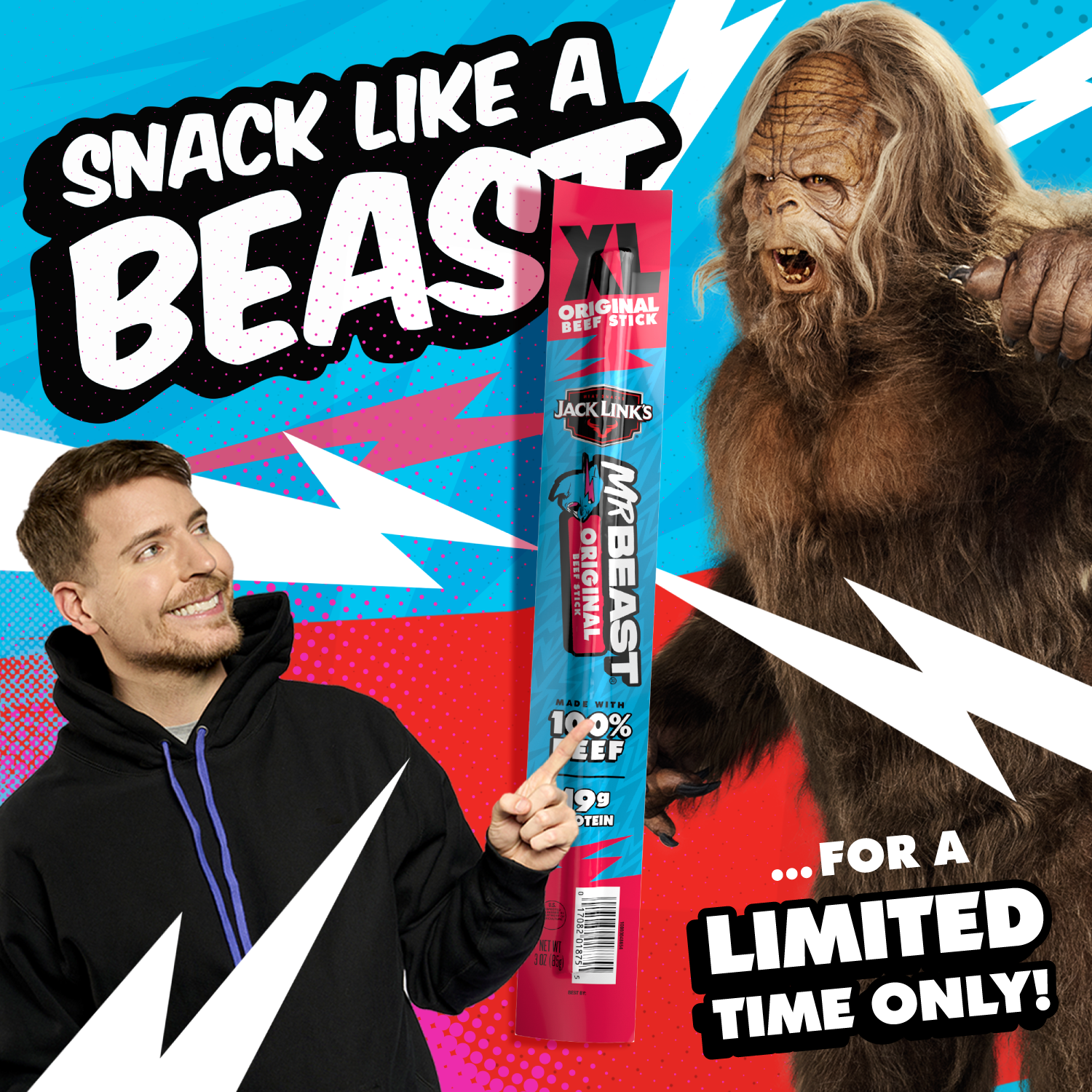 Jack Link's x MrBeast Original Beast Stick