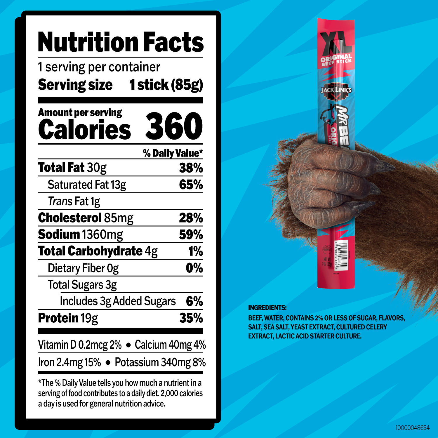 Jack Link's x MrBeast Original Beast Stick