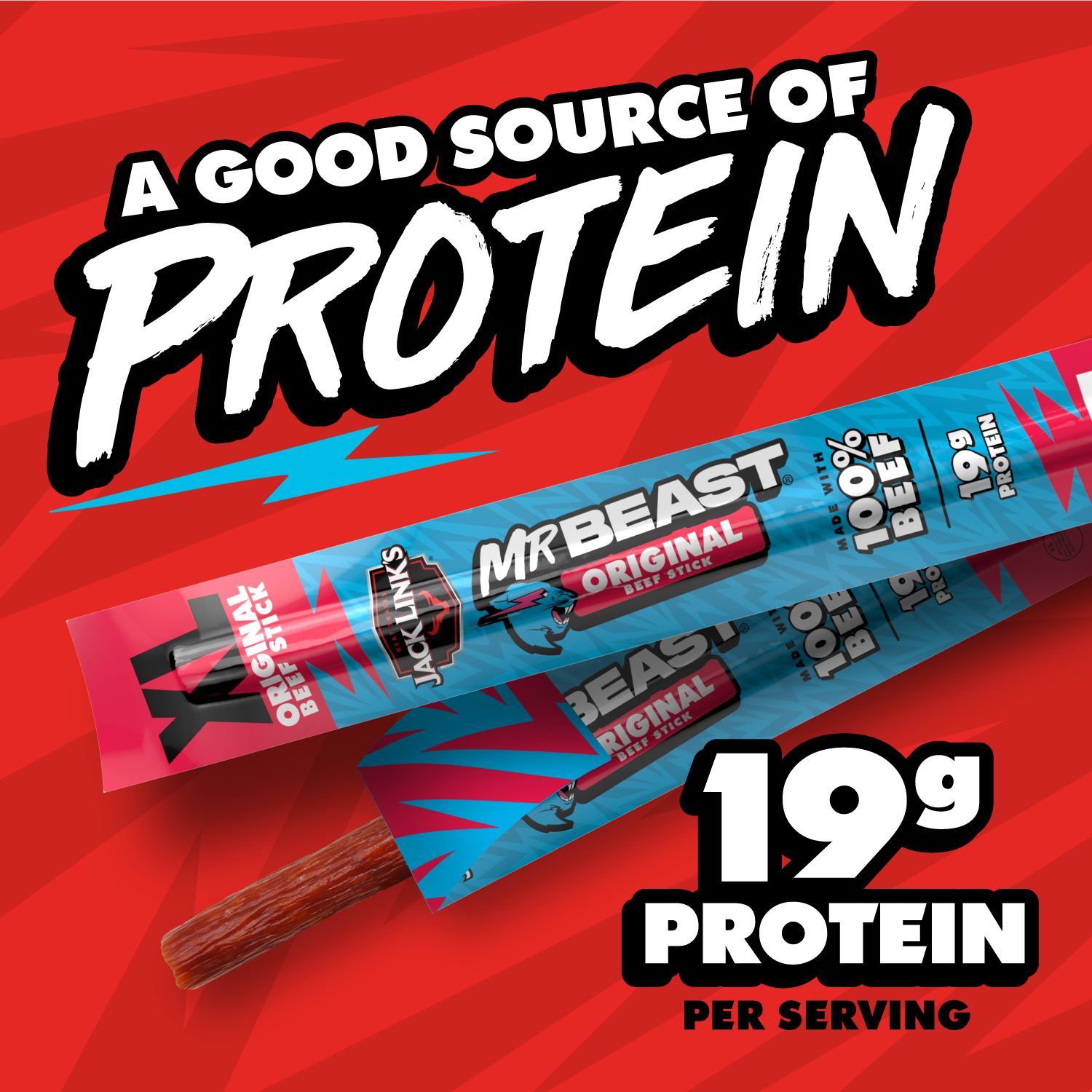Jack Link's x MrBeast Original Beast Stick