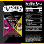 Jack Link's Duos Original and Teriyaki Beef Jerky, 2.85 ounce