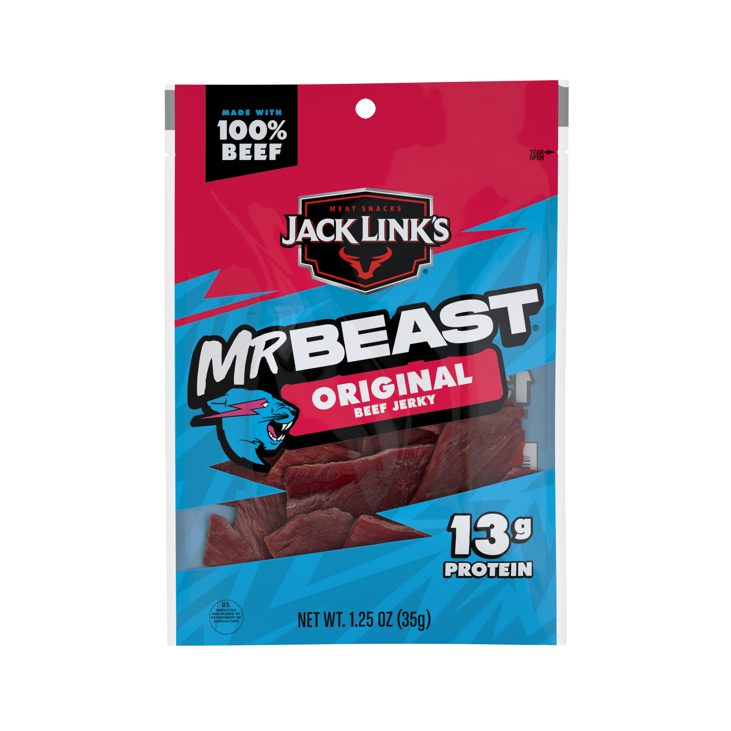 Jack Link's x MrBeast Original Beef Jerky