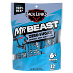 Jack Link's x MrBeast Zero Sugar Mini Sticks