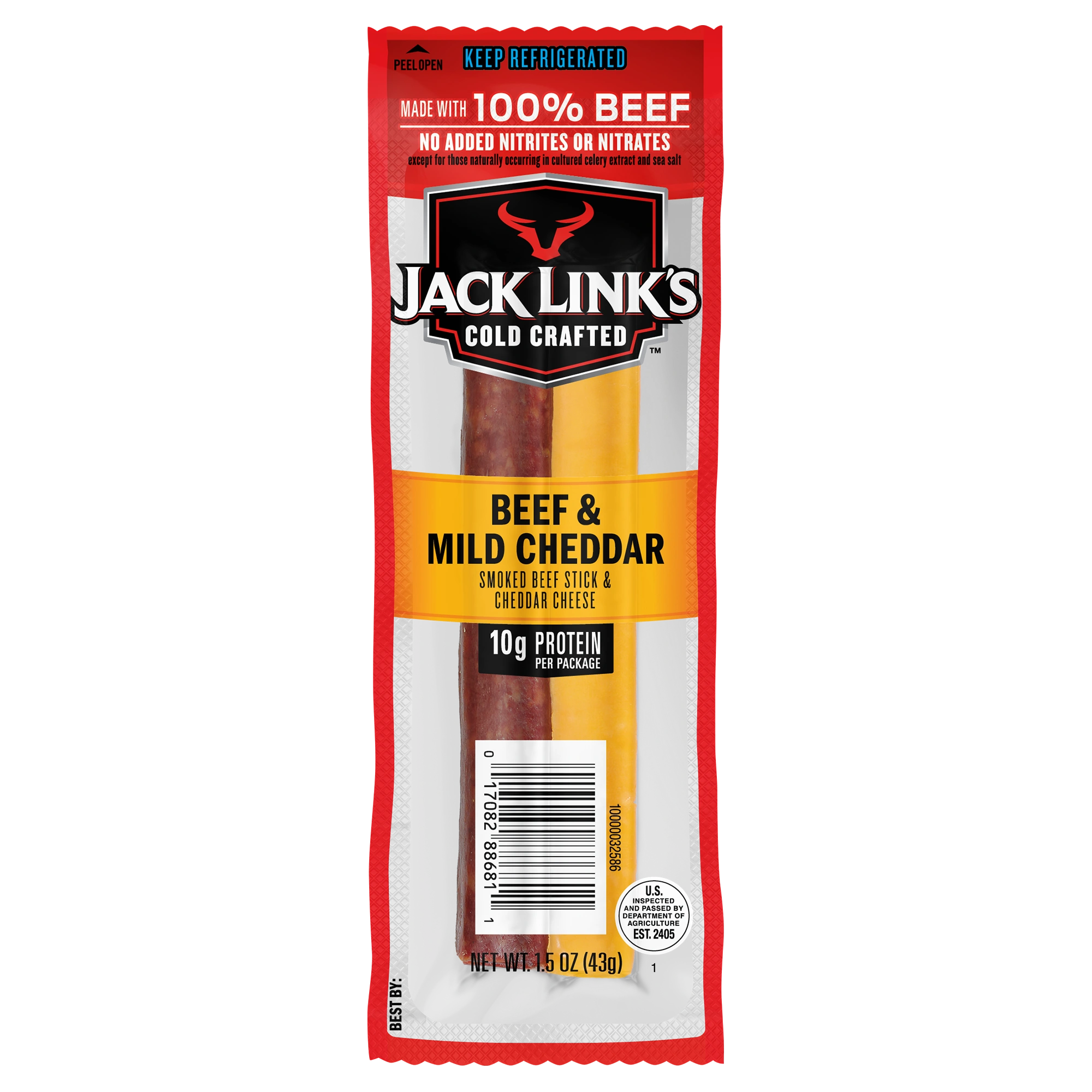 Jack Link's Cold Crafted Beef & Cheddar