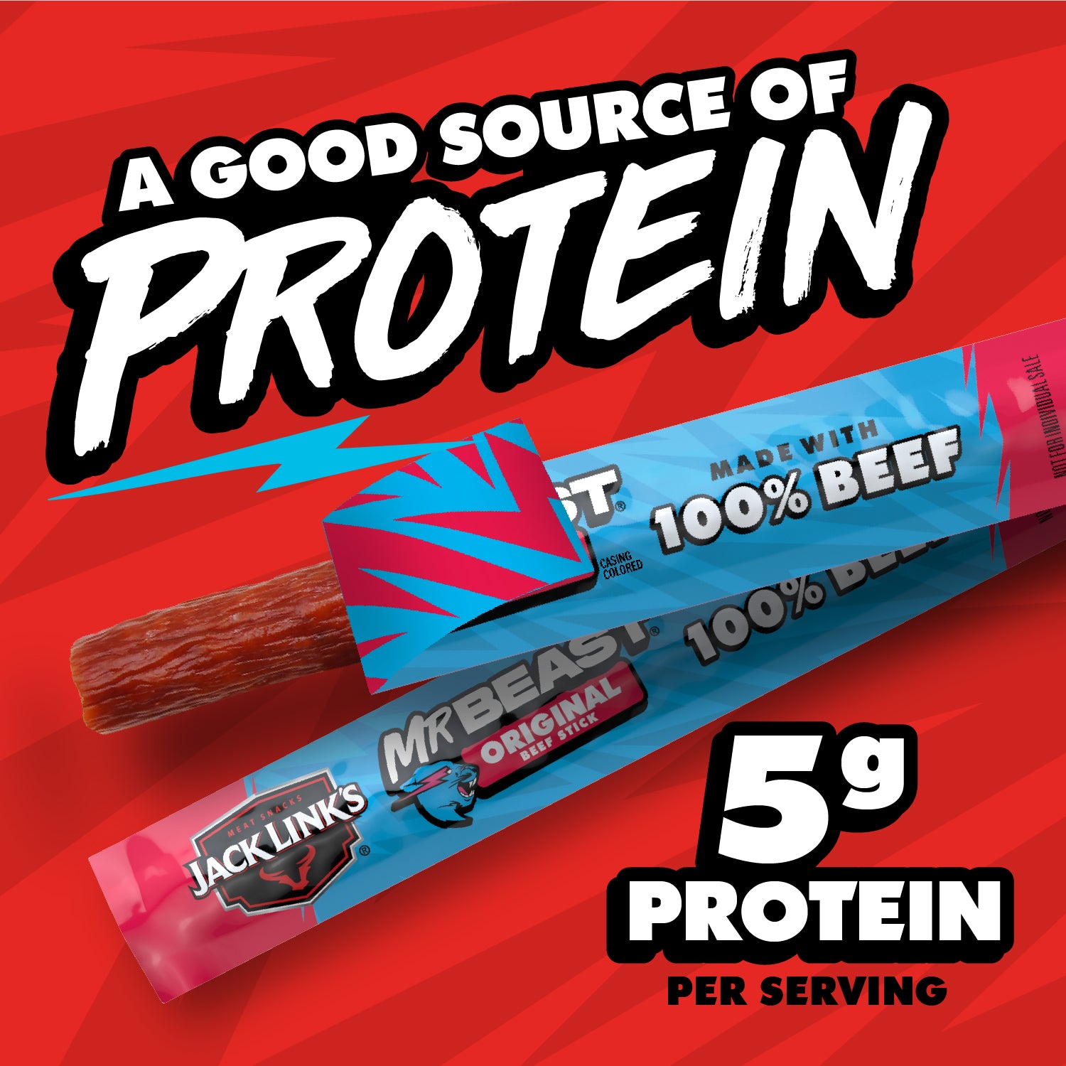 Jack Link's X MrBeast Teriyaki Beef Sticks – Jacklinks