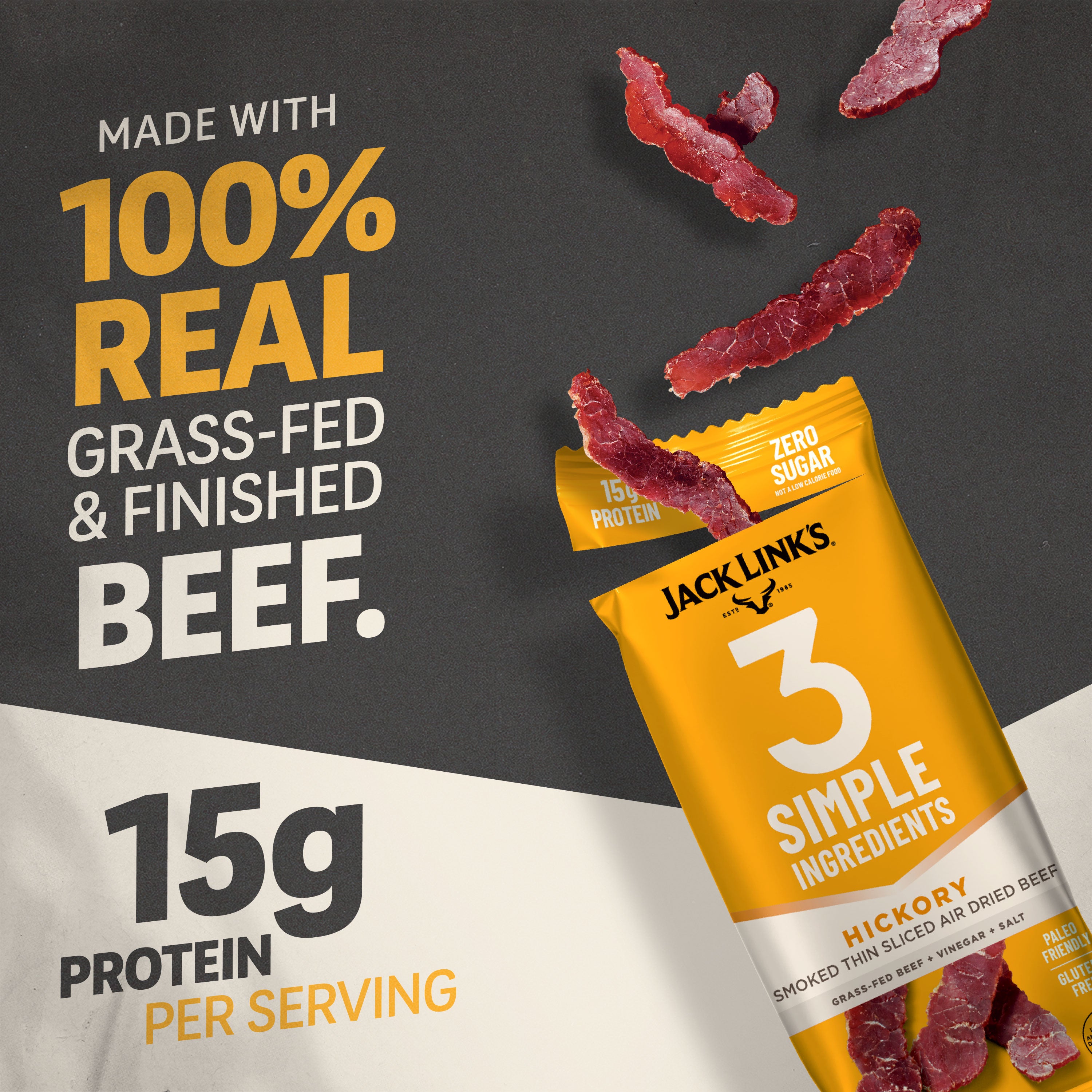 Thinly-Sliced Original Beef Steak – Jacklinks