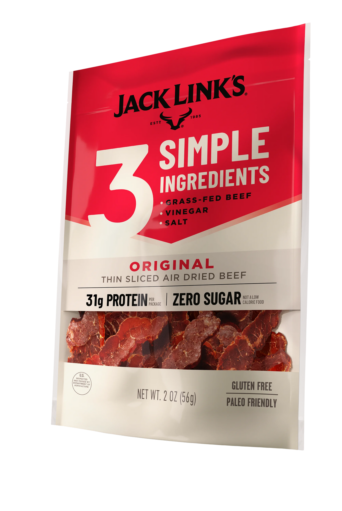 Jack Link's 3 Salt & Vinegar Original pack