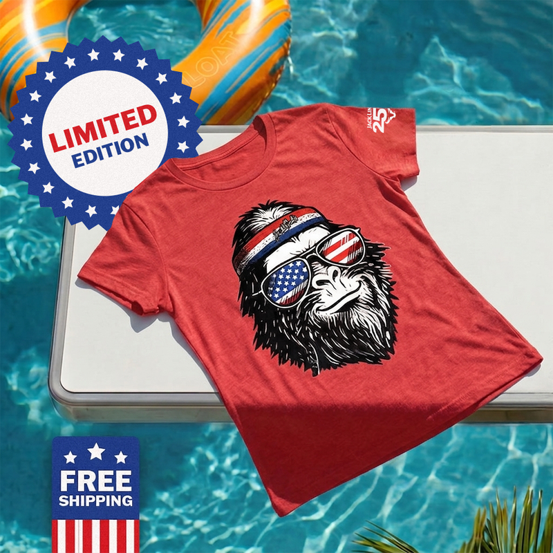 Women's 250th American Sasquatch T-Shirt