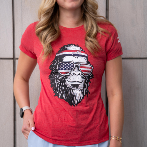 Women's 250th American Sasquatch T-Shirt