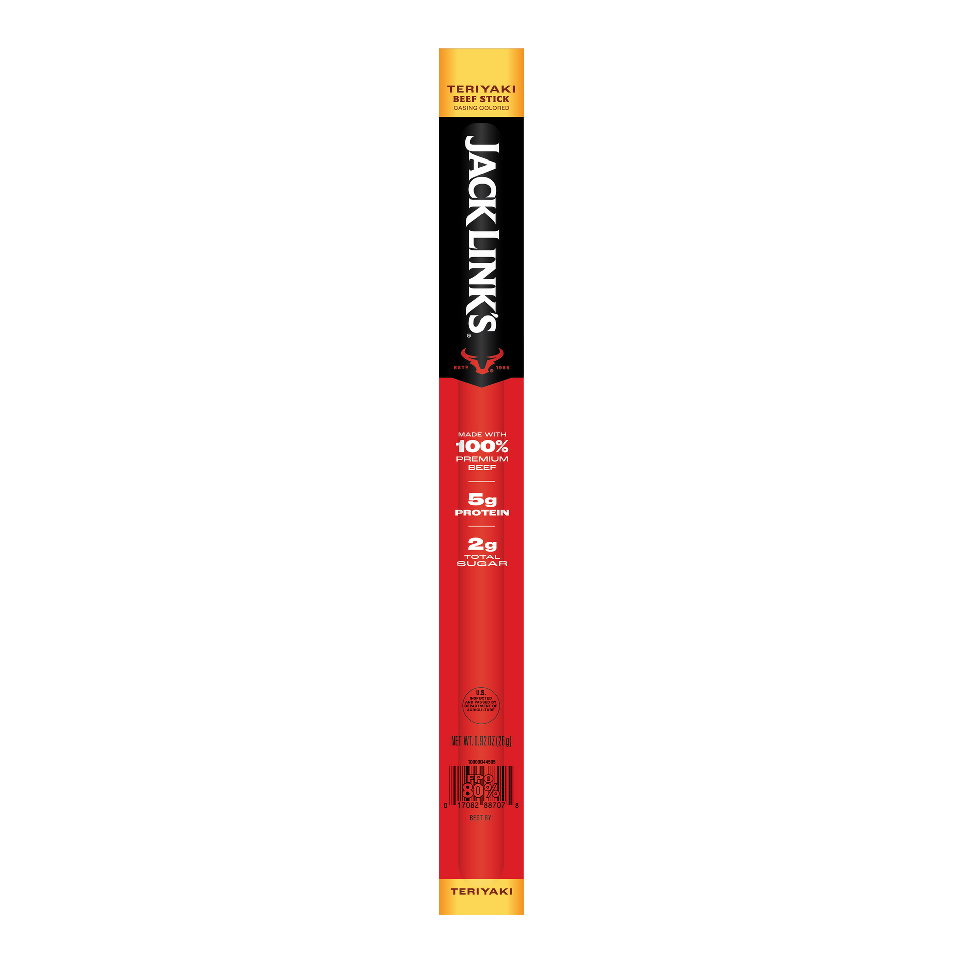 Teriyaki Beef Sticks | High Protein Snacks, Gluten-Free Snacks