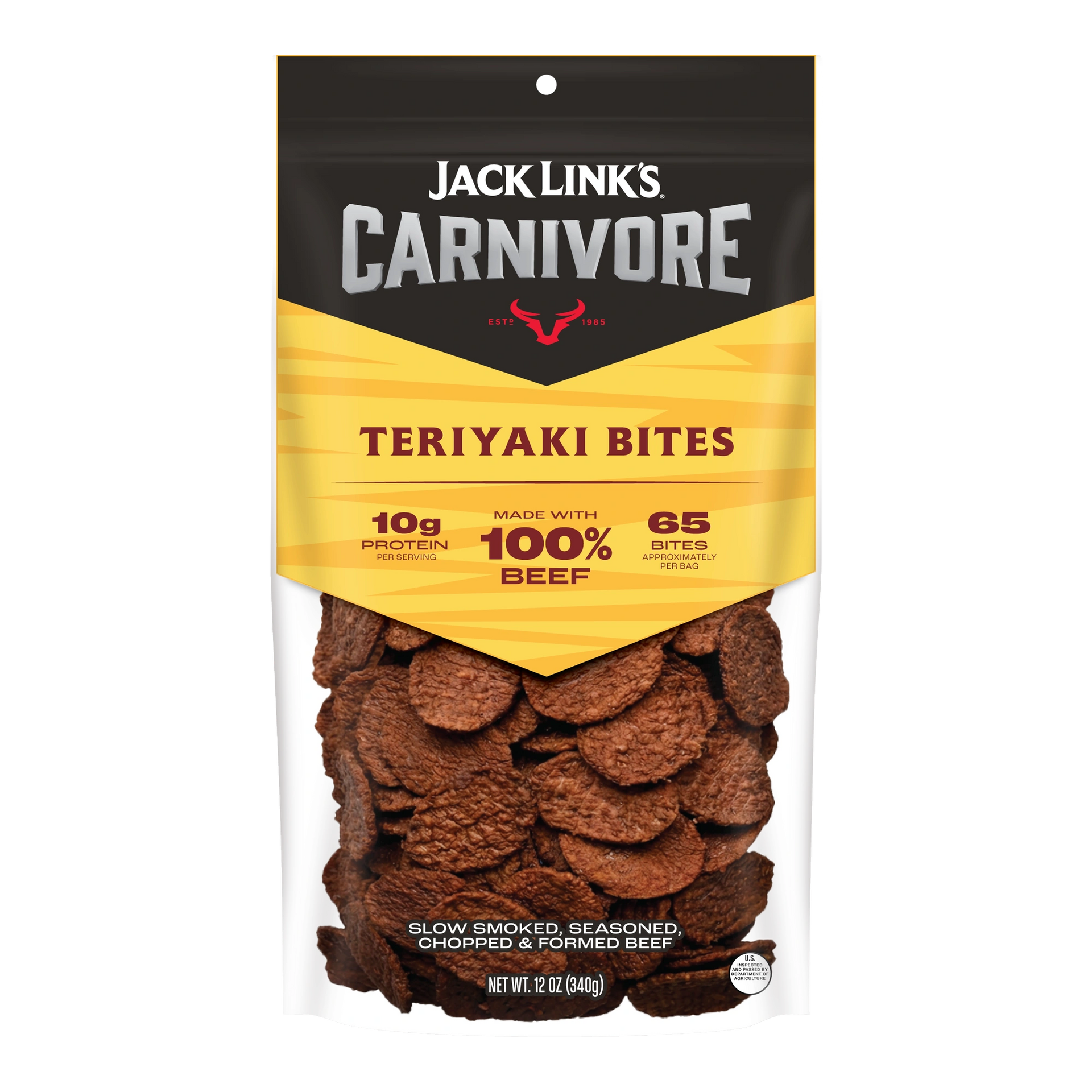 Teriyaki Carnivore Bites | High Protein Beef Snack | Jack Link's