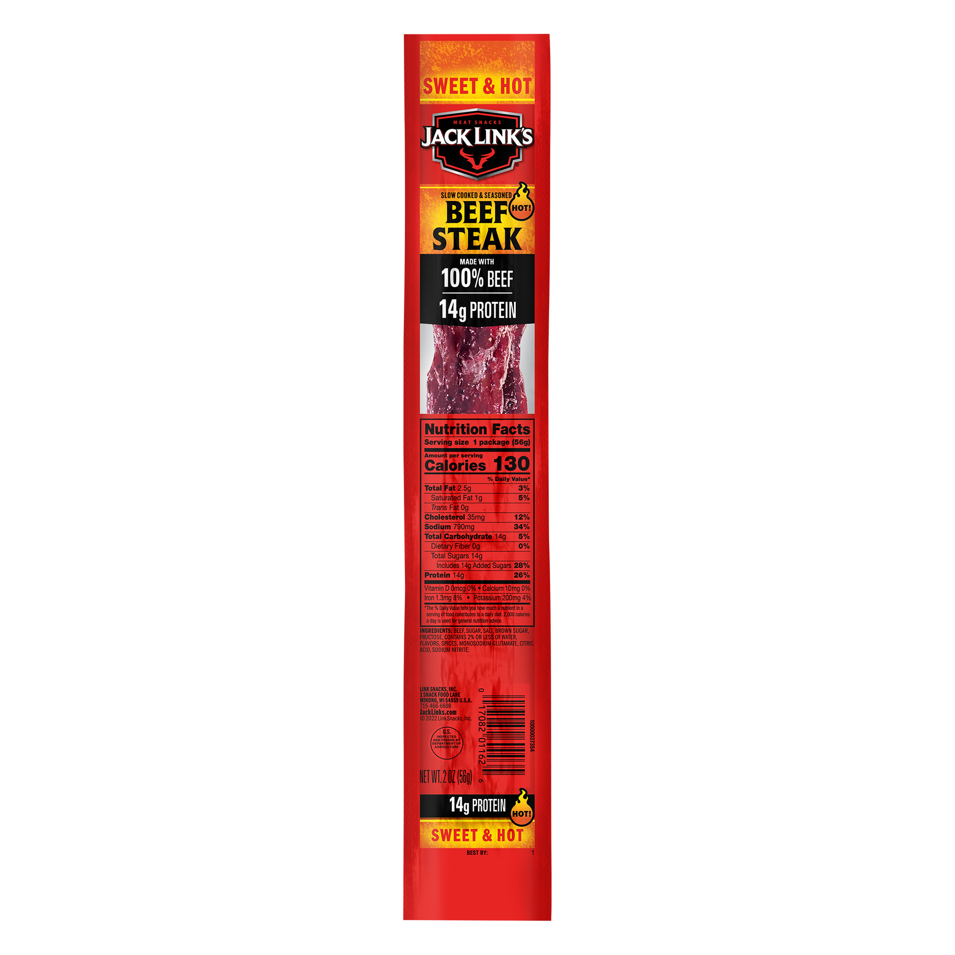 邦楽 wface hot beefsandwiches Sweet & Hot Beef Steaks - Spicy & Sweet Thick Beef Jerky | Jack