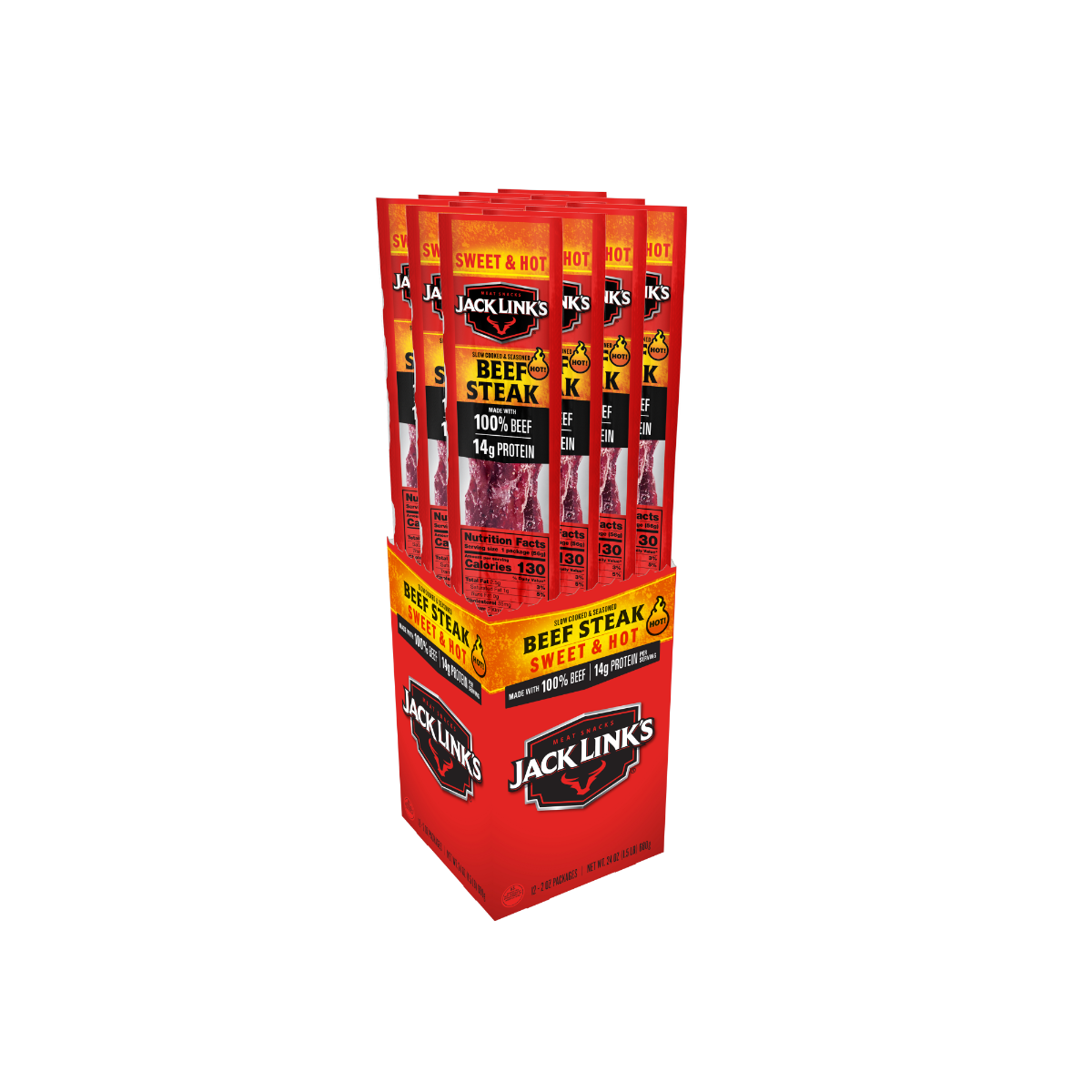 Jack Link's Sweet & Hot Beef Steaks
