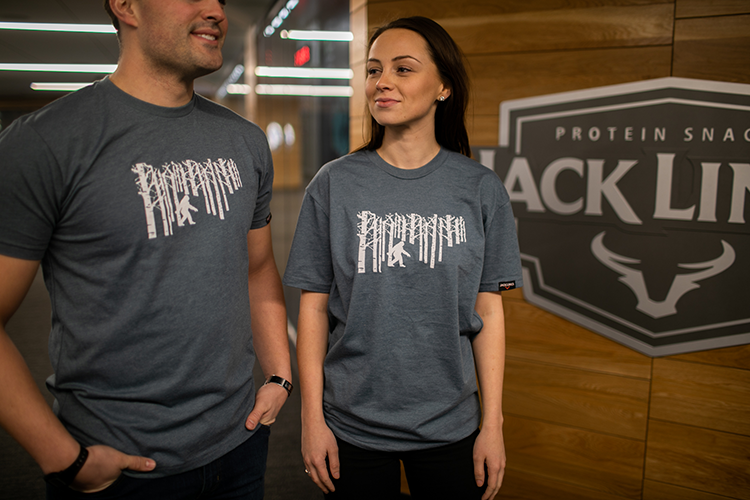 Sasquatch in the Woods T-Shirt | Jack Link's