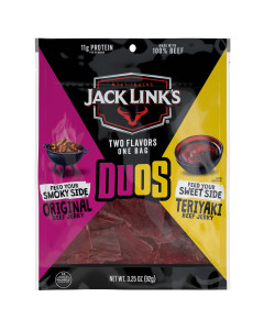 Jack Link's Duos Original and Teriyaki Beef Jerky