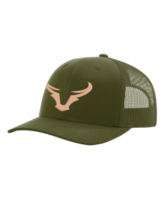 Richardson Steer Horn Leather Patch Trucker Hat