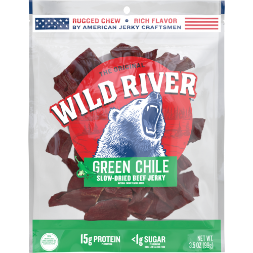 Green Chile Old Fashioned Beef Jerky