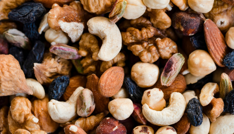 Mixed nuts.