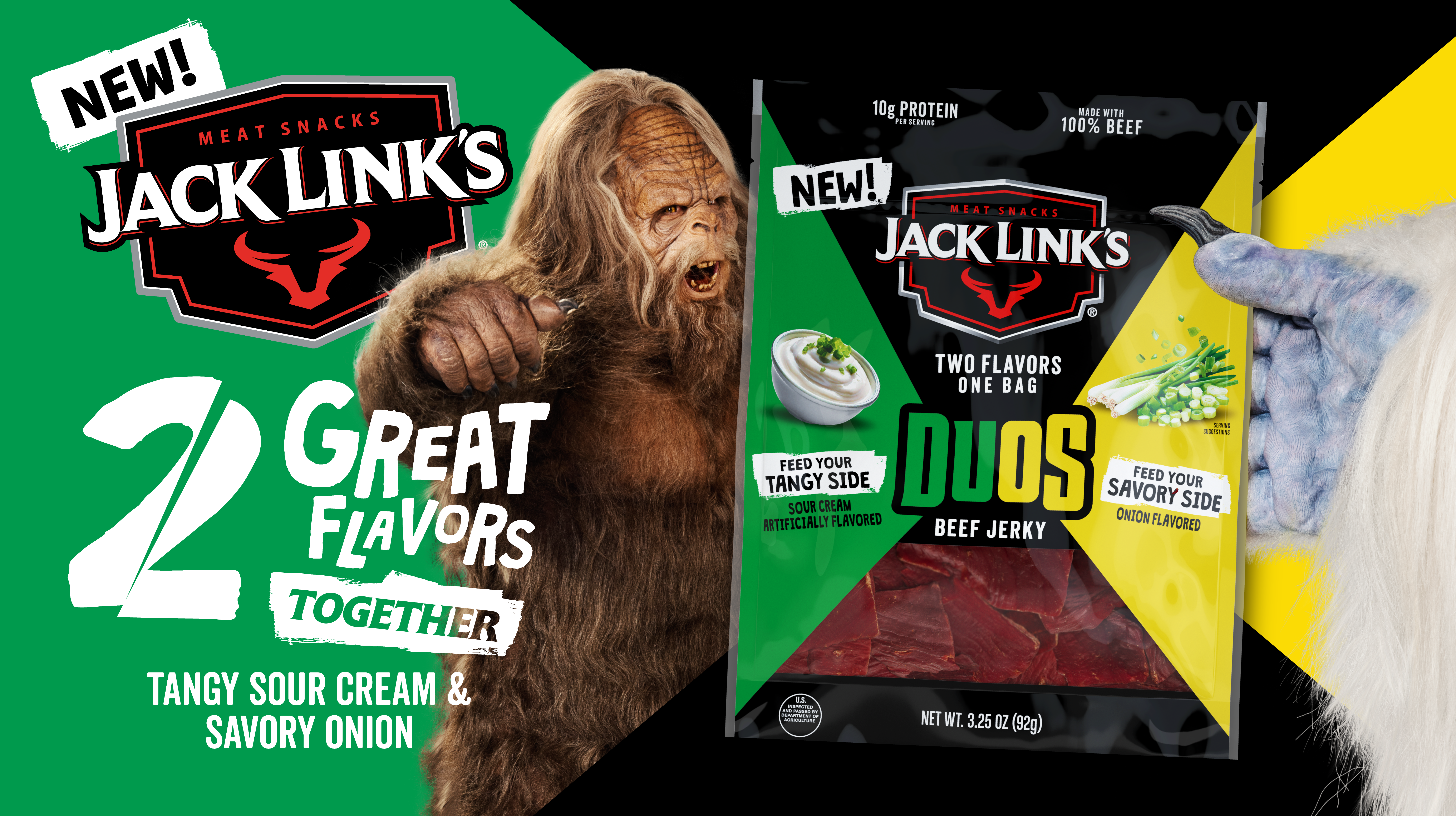 Jack Link's DUOS Sour Cream and OnionJerky