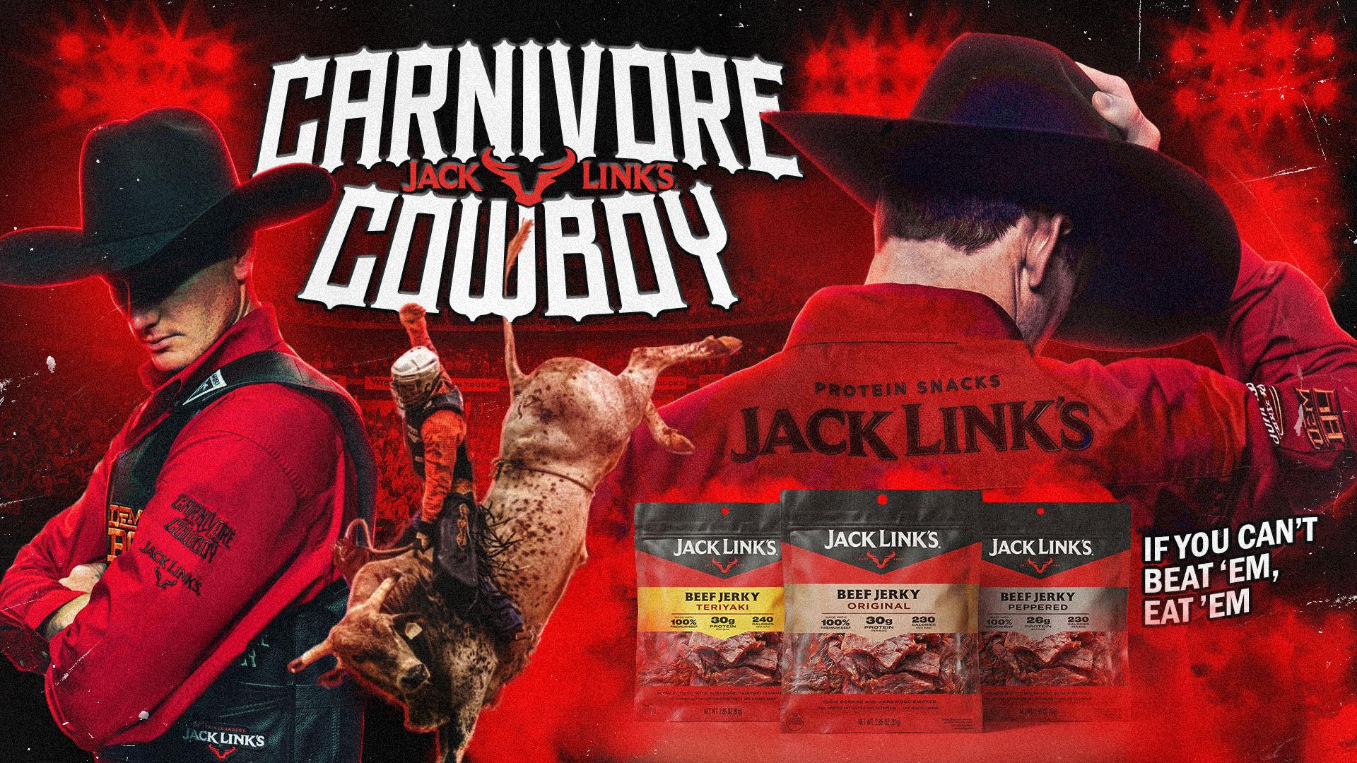 JACK LINK&rsquo;S&reg; SADDLES UP WITH RODEO STANDOUT TOBY HALE A.K.A &ldquo;THE CARNIVORE COWBOY&rdquo;